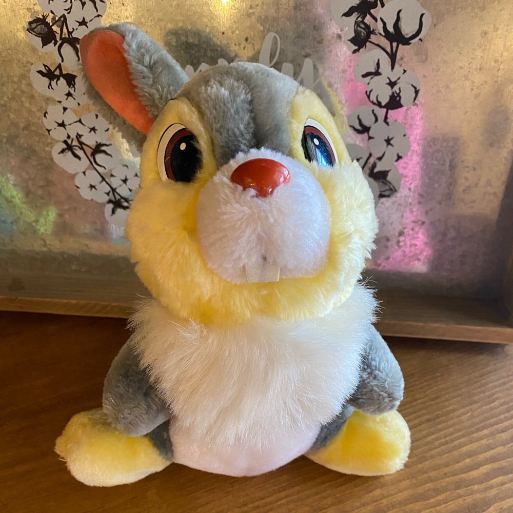 VTG Walt Disneyland Bambi THUMPER Plush 9” Rabbit